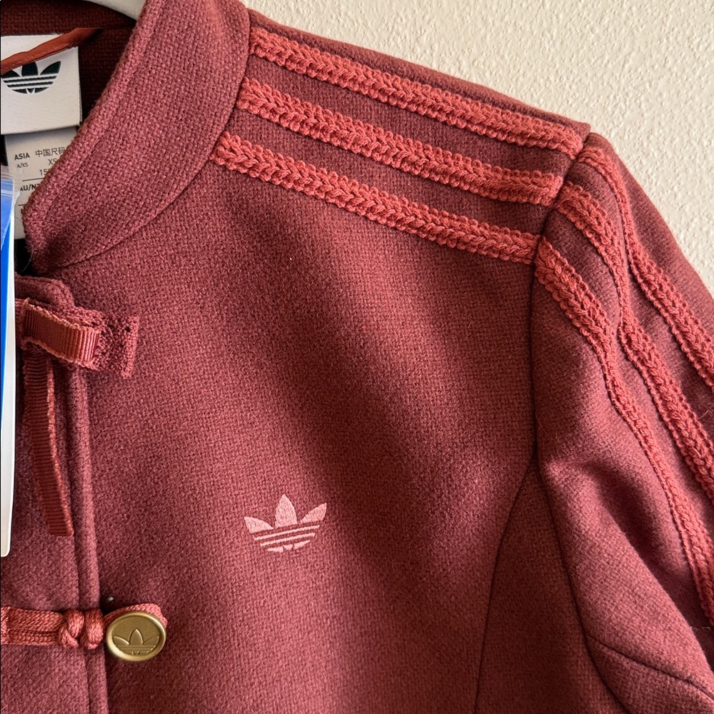 Adidas Originals New Year FW25 New Chinese Style Waist-Defining Sport Striped XS - Picture 8 of 12